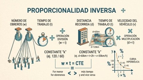 Proporcionalidad inversa