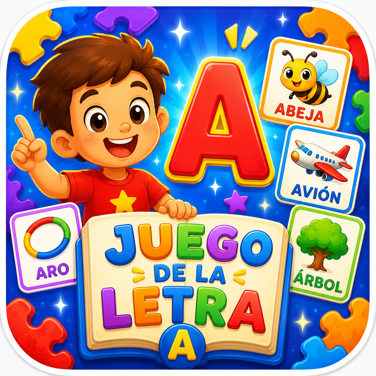 Juego de la Letra A