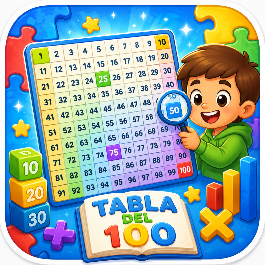 Tabla del 100