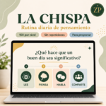 RUTINA DE PENSAMIENTO: LA CHISPA