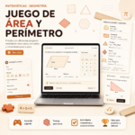 JUEGO ÁREAS Y PERÍMETROS