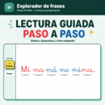 LECTOESCRITURA: EXPLORADORES DE FRASES