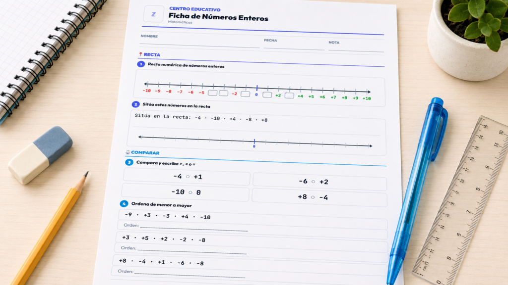 NÚMEROS ENTEROS II
