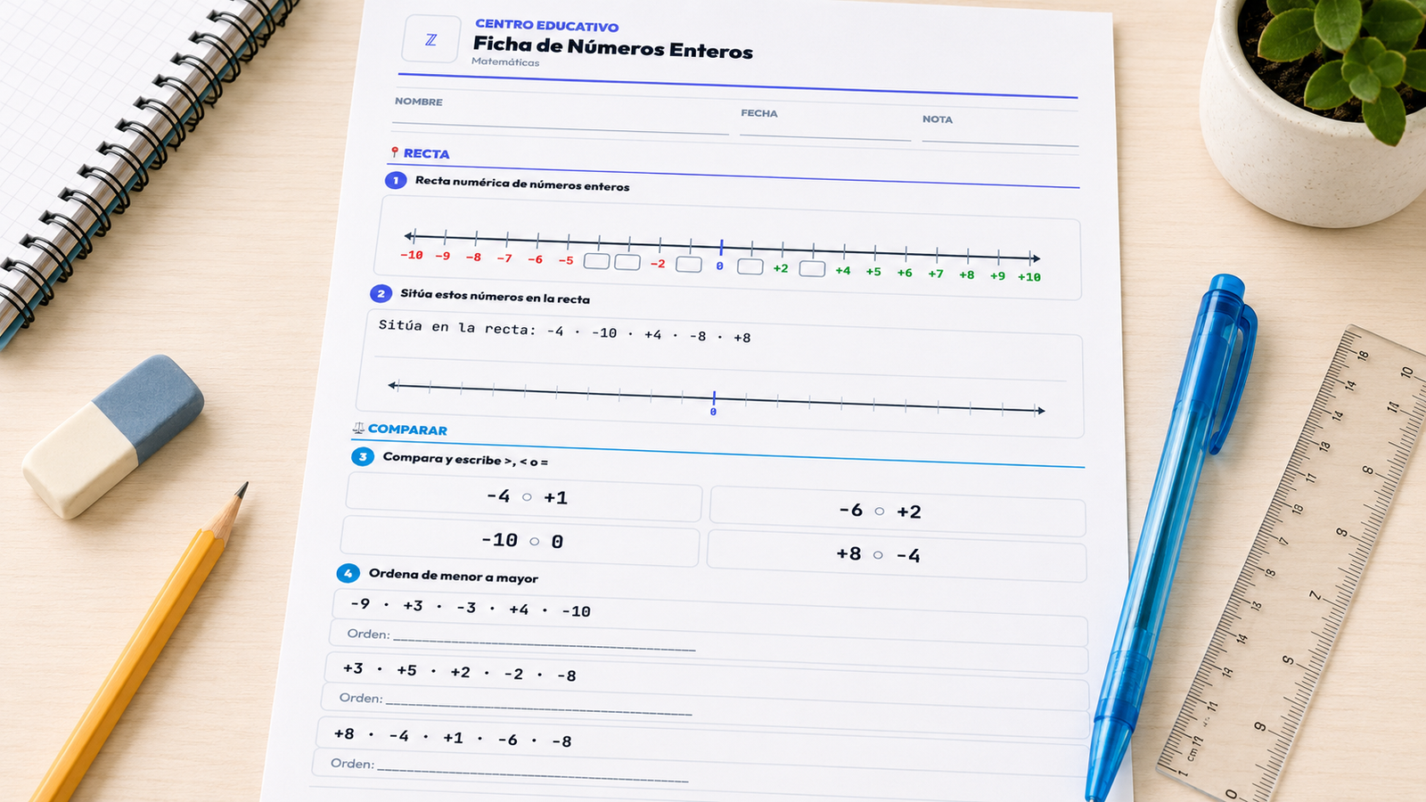 NÚMEROS ENTEROS II