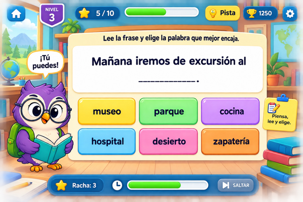 LA PALABRA QUE ENCAJA