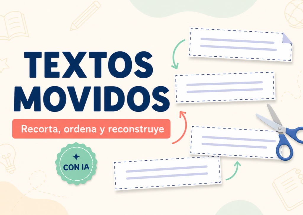 TEXTOS Y FRASES DESORDENADAS