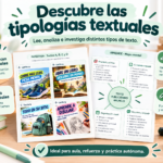 DESCUBRE LOS TIPOS DE TEXTO