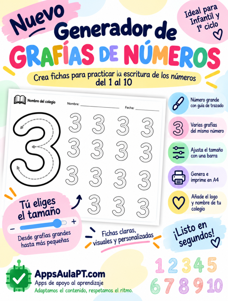 GRAFÍA DE LOS NÚMEROS HASTA EL 10