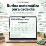 RUTINA MATEMÁTICA 5º Y 6º PRIMARIA
