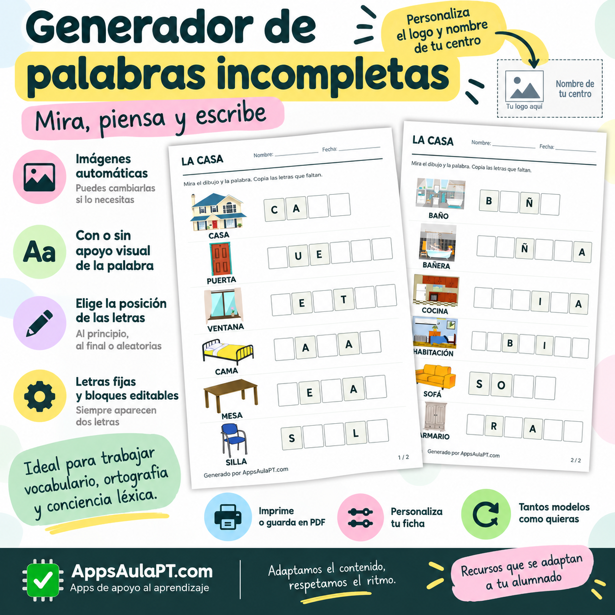 GENERADOR DE PALABRAS INCOMPLETAS