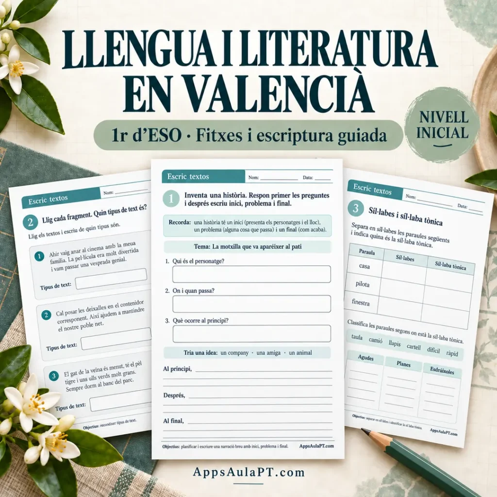 LLENGUA VALENCIANA 1ER ESO