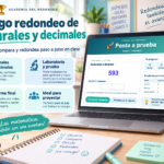 JUEGO DE REDONDEO DE NÚMEROS NATURALES Y DECIMALES