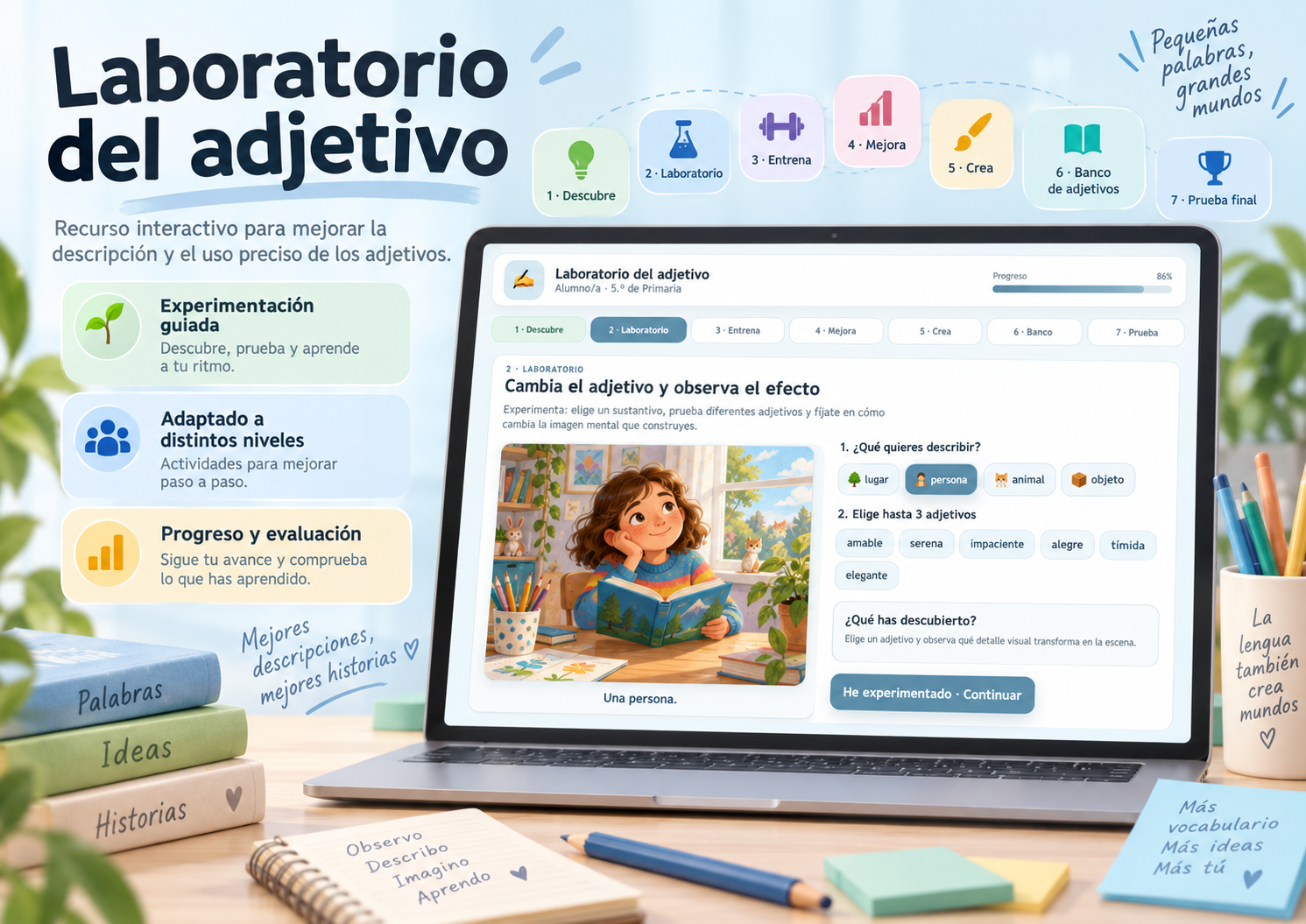 LABORATORIO DEL ADJETIVO