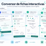 CONVERSOR A FICHAS INTERACTIVAS