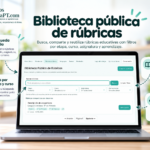 GENERADOR DE RÚBRICAS: Crea, edita, evalúa y guarda todo en tu Drive