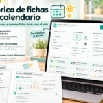 GENERADOR DE FICHAS DEL CALENDARIO