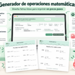 GENERADOR DE OPERACIONES MATEMÁTICAS