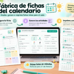 GENERADOR DE FICHAS DEL CALENDARIO