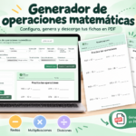 GENERADOR DE OPERACIONES MATEMÁTICAS