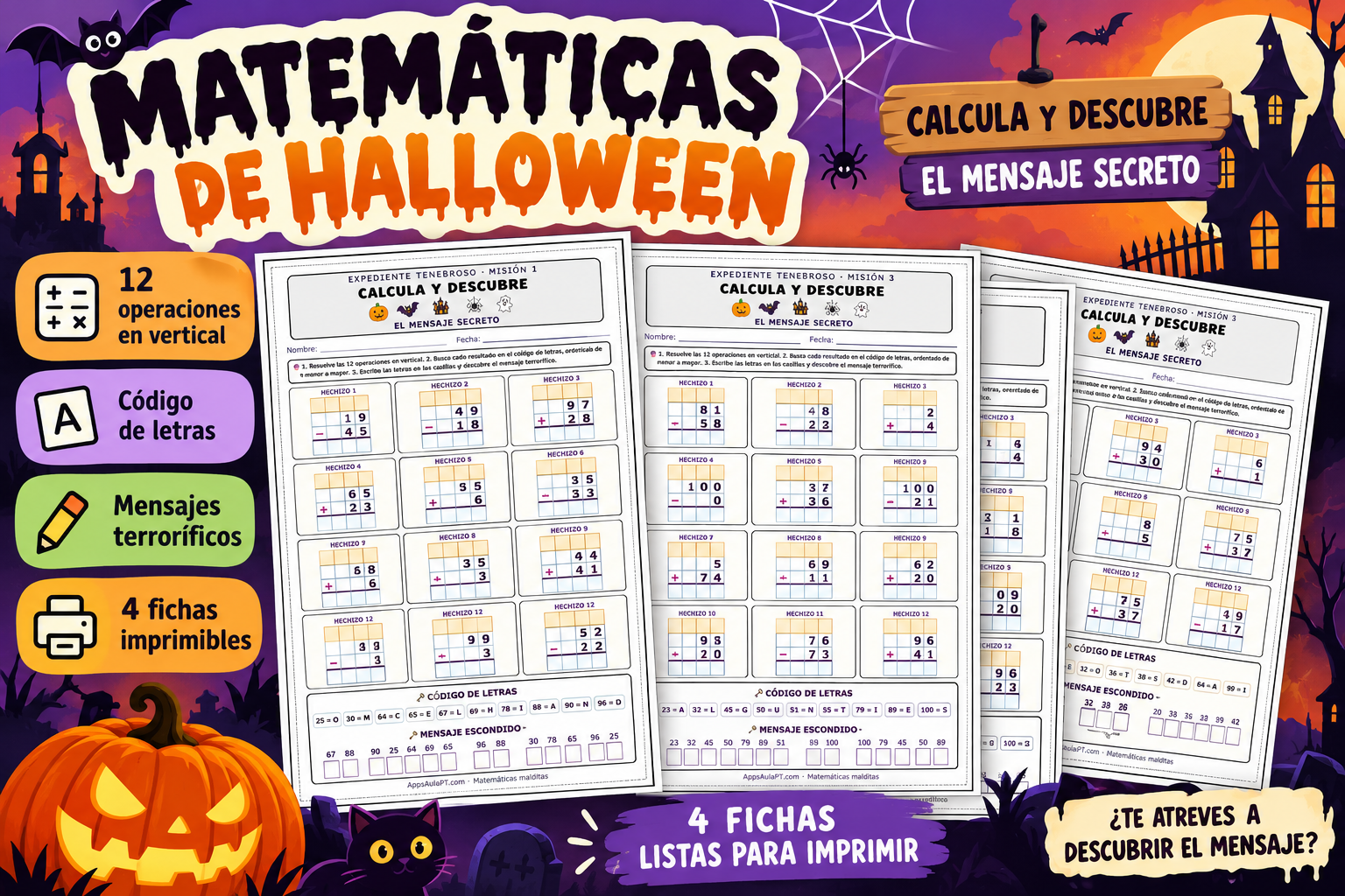 MATEMÁTICAS MALDITAS – GENERADOR DE MENSAJES SECRETOS